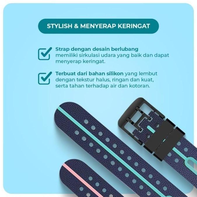 Imoo Z1/Z2/Z3/Z5/Z6 Smartwatch Tali Jam Anak Original - Strap Silicone Rubber Asli