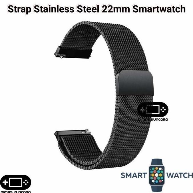 Strap Stainless Steel 22mm Tali Huawei Watch Ultimate Tali Jam