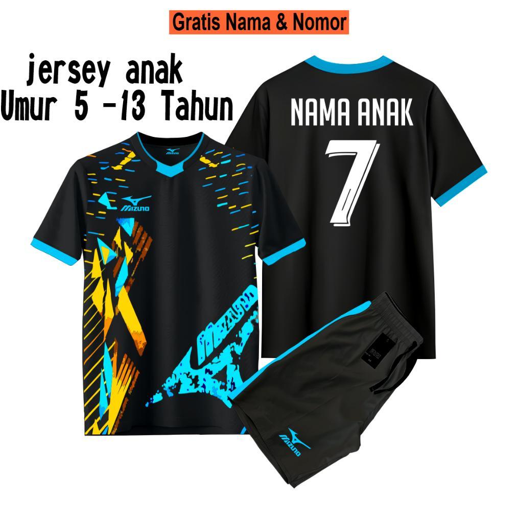 CALISTASPACE PASANG NAMA DAN NOMOR PUNGGGUNG BAJU BOLA JERSEY FUTSAL CUSTOM JERSEY BOLA JERSEY VOLLY