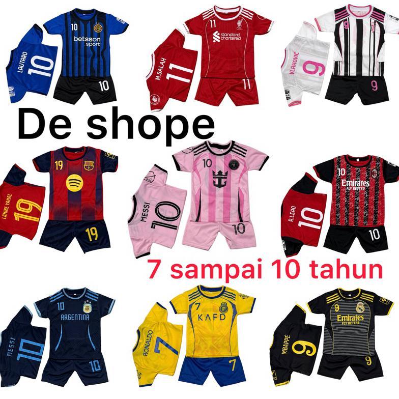 VELINACOLLECT SETELAN BAJU BOLA ANAK TERBARU UNTUK UMUR 7-10 TAHUN TERMURAH KAOS OLAHRAGA FUTSAL LAK