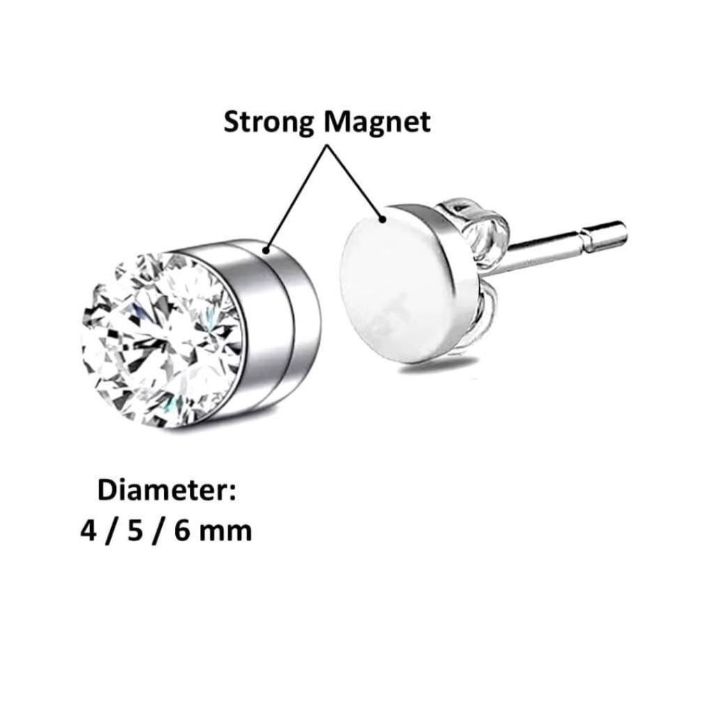 FAVORIT ANTING MAGNET FAKE BERLIAN ANTING MAGNET SEPERTI TINDIK PERMATA PRIA DAN WANITA