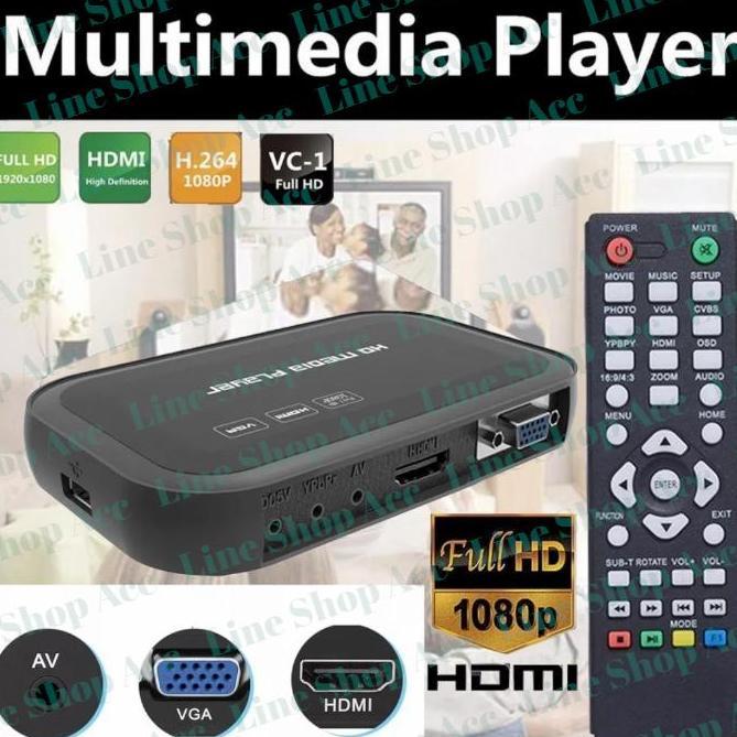 Hdmi Media Player 1080P Full HD