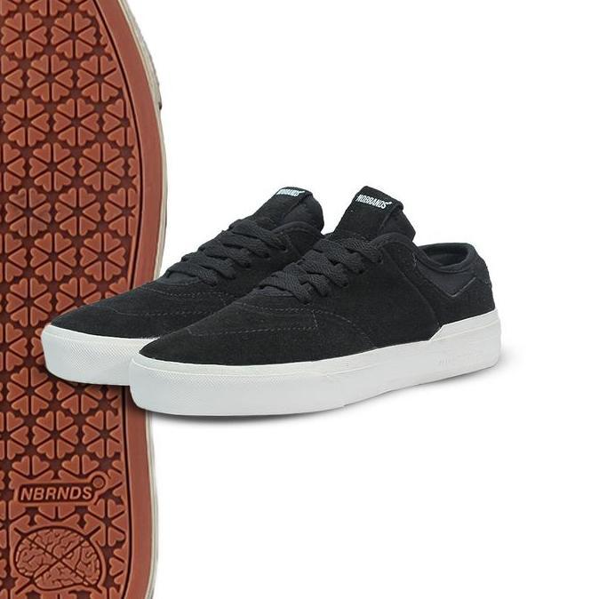 opalveroz - sepatu nobrands footwear hypotalamus black white casual sneakers shoes pria hitam putih 
