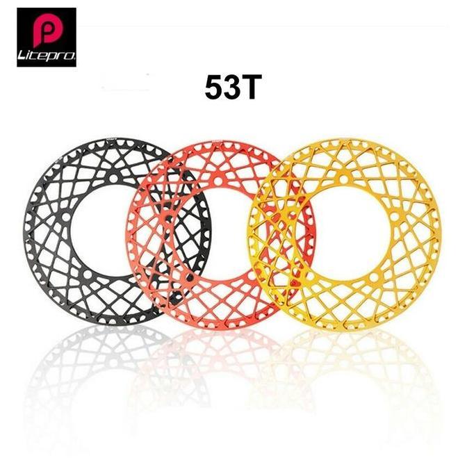 Litepro Chainring Spider 53T Bcd 130 - Gear Depan Sepeda Lipat