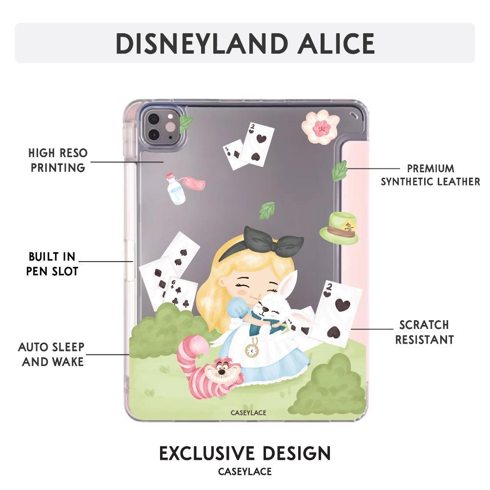 Premium Flip IPAD case Pink Disneyland Series Diskon