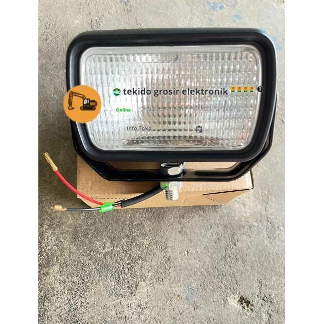 LAMPU SOROT SK200-8 KOBELCO YT80S00002F1 / FOG LAMP SK200 12V 24V READY STOCK