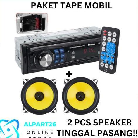 Ampli Power Mobil? Taffware Tape Audio Mobil MP3 Player Bluetooth Wireless ISO Plug / Tape Mobil Blu