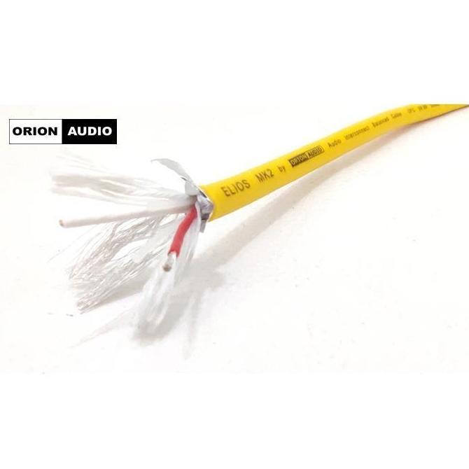 Kabel interconnect balance ELIOS MKII by Orion Audio meteran bulk.
