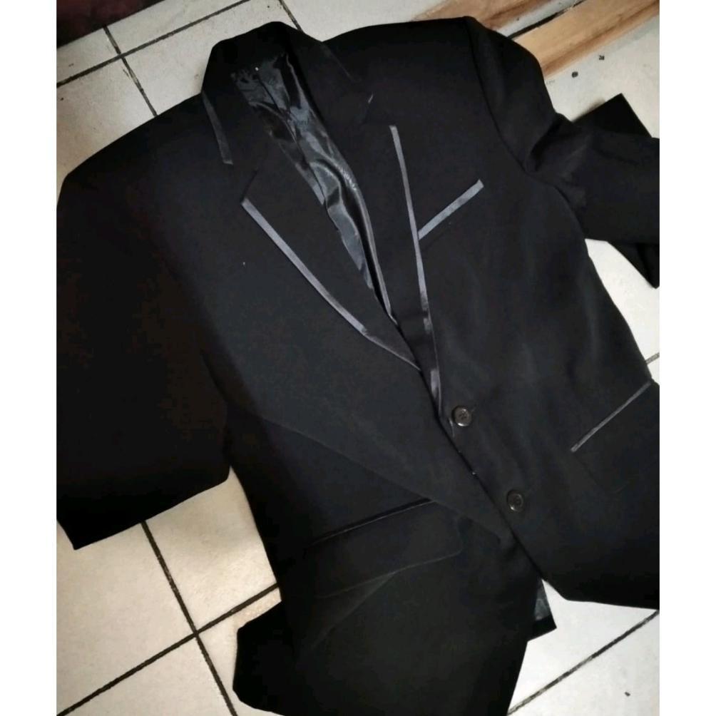 Free Ongkir Setelan Jas Pria Celana Premium Tebal 2In1 Jas Pelepasan Wisuda Akad Nikah Jas Resepsi P