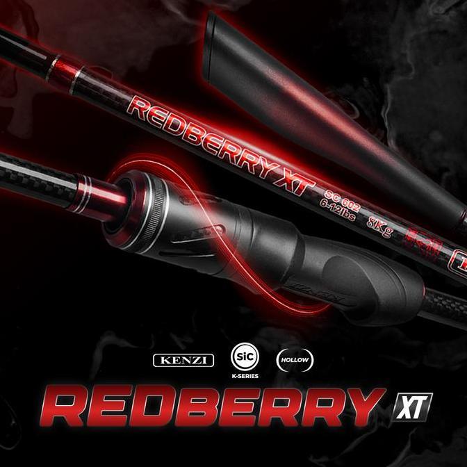Joran Redberry Xt 602 6-12Lbs 7-15Lbs 8-17Lbs 10-20Lbs Spinning Pancing Allshop
