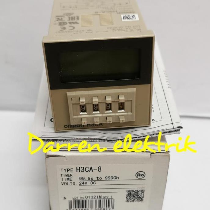 TERMURAH - timer omron H3CA-8, 24vdc
