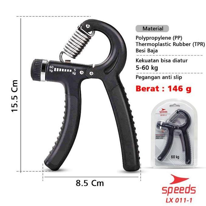Speeds Handgrip Alat Bantu Latihan Tangan Portabel Adjustable Fitness Otot Lengan Portable Outdoor 0