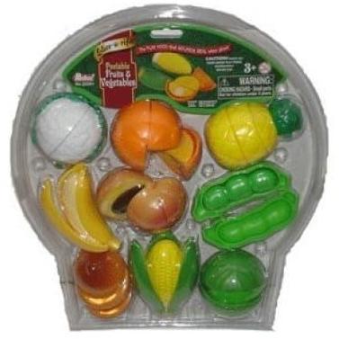 MAINAN REDBOX RB-22241 PEELABLE FRUIT & VEGETABLES