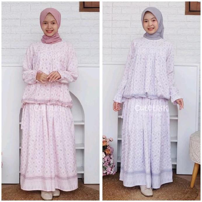Setelan Anak dan Remaja Set Rok Nura by Cutetrik