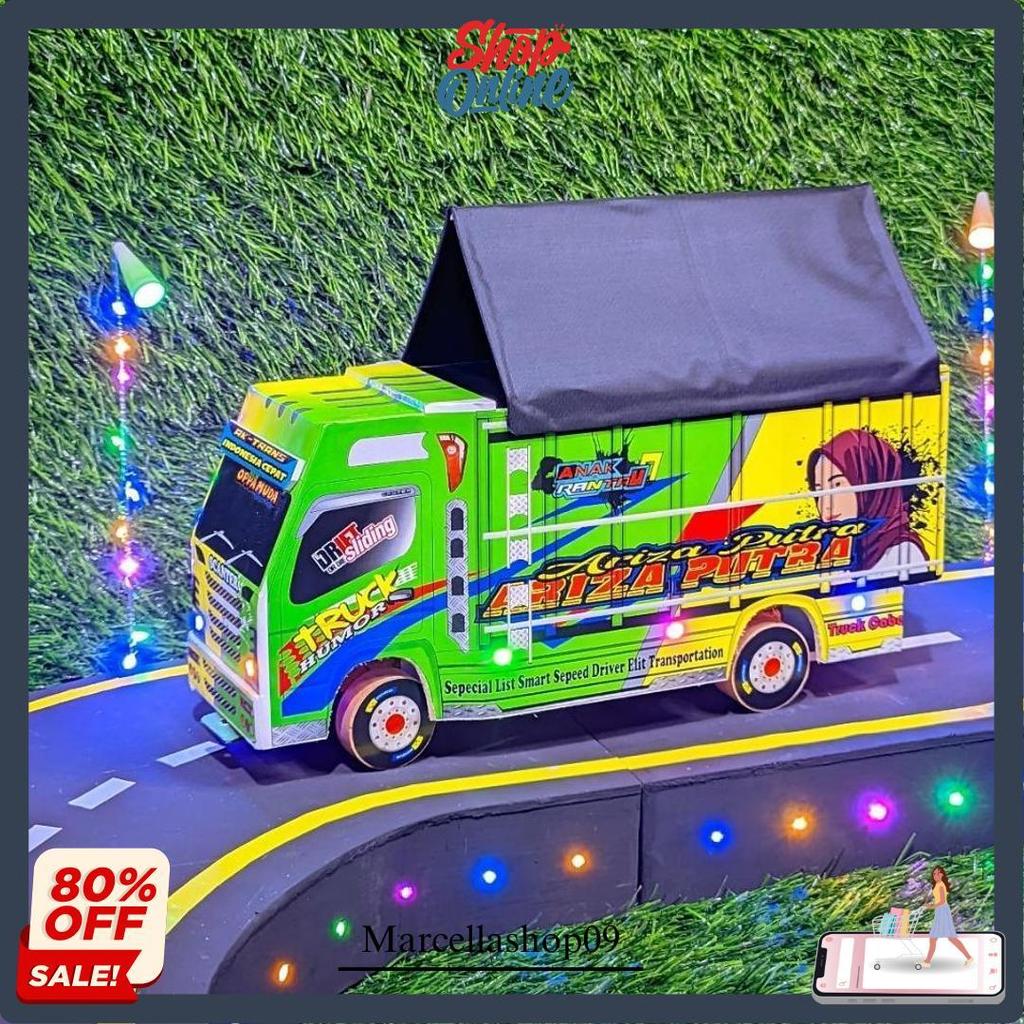 Truk Oleng Mobil Truck Mainan Wahayu Abadi Oleng Promo Miniatur Truk Murah Truk Oleng Mainan Anak Bo