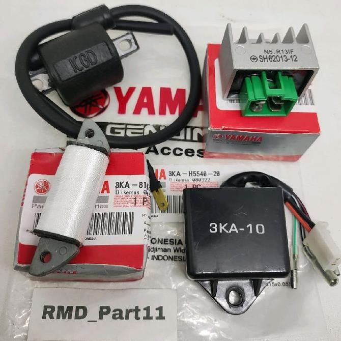 Paket Cdi Rx King+Spull Cdi+Koil+Kiprok 3KA Rx King Rx King New Rx King Old RxZ RxK RxS High Quality
