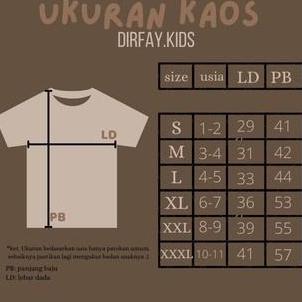 Dirfay Kids Baju Kaos Distro Anak Laki Laki