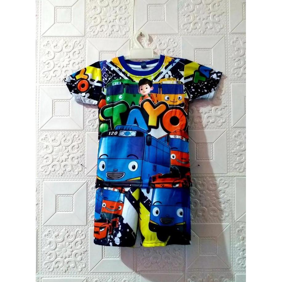 SETELAN TAYO ANAK LAKI LAKI | BAJU TAYO LAKI LAKI SETELAN | SETELAN TAYO ANAK 2 SAMPAI 12 TAHUN | BA