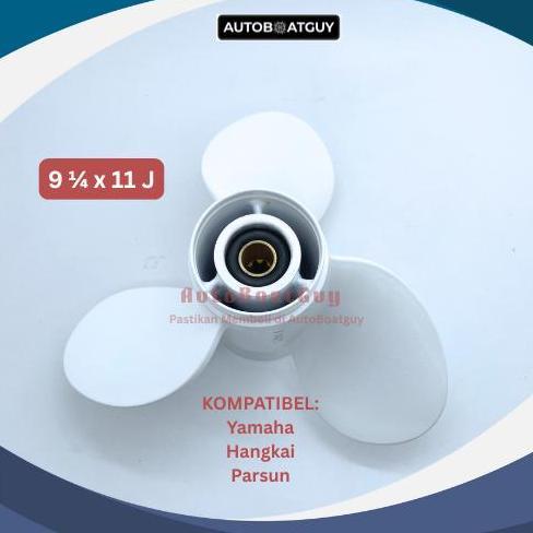 Propeller / Baling / Kipas Mesin Tempel Yamaha 9.9 - 15 PK / HP