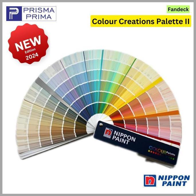 TERMURAH - Fandeck Kartu Warna Color Card Cat Nippon Paint Katalog