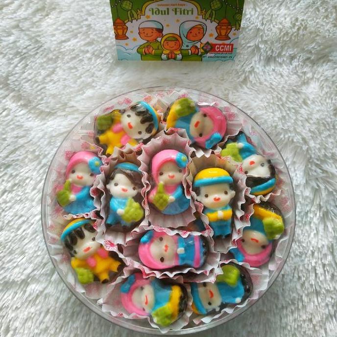 CCMI Chocolate / Coklat Karakter Muslim-Muslimah / Coklat Lebaran Cokelat Toples Food
