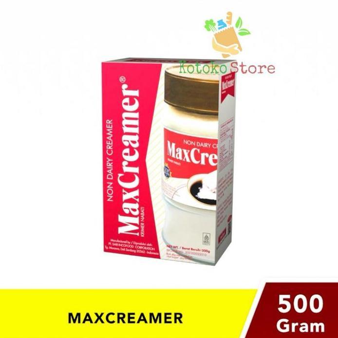Max Creamer / Krimer Bubuk Refill / Non Dairy Creamer / Krimer Bubuk 500gr