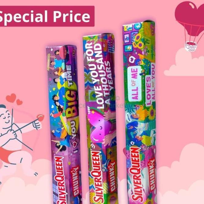 Enakk COKLAT SILVERQUEEN 1KG EDISI VALENTINE