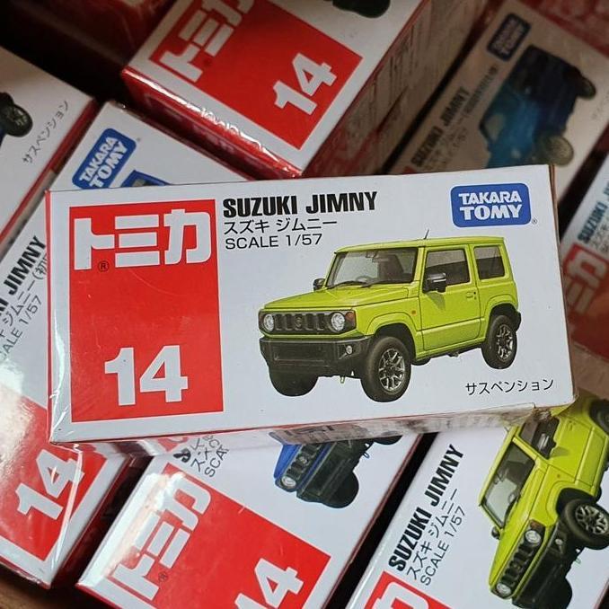 ORIGINAL Tomica Suzuki Jimny Lime Green