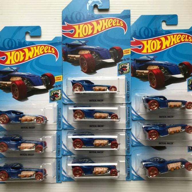 HOTWHEELS Ratical Racer Blue - Treasure Hunt REGULAR