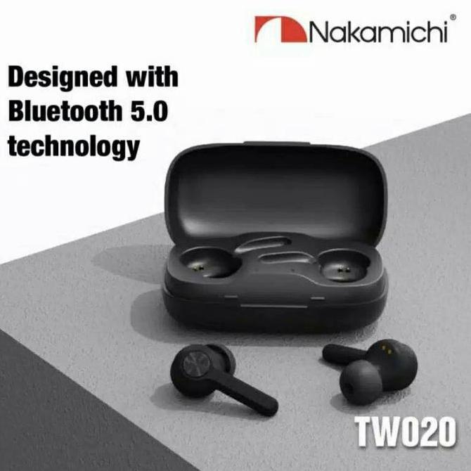 TWS Nakamichi TW020 Earphone Bluetooth Original