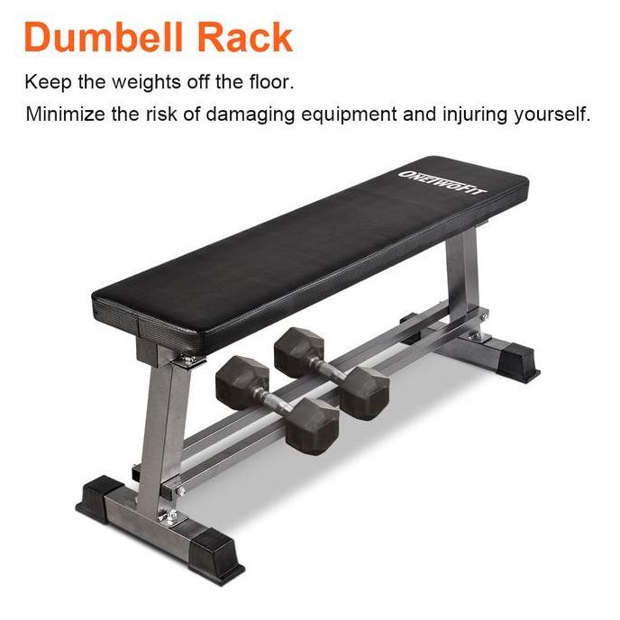Onetwofit Weightlifting Bench Dumbbell Stool Home Exercise Training