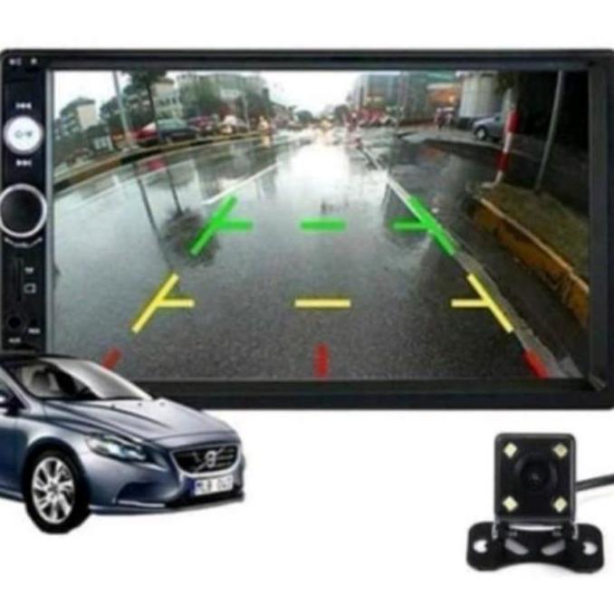 Head Unit Double Din Mobil MOBILIO Dan Kamera Mundur