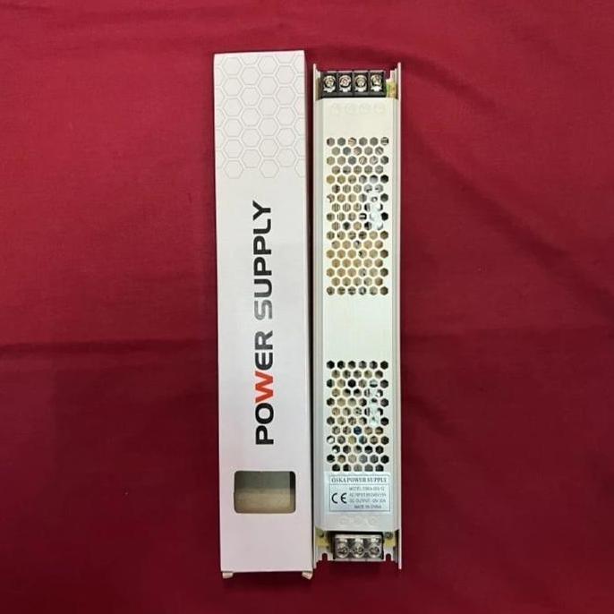 Promo Power Supply Adaptor Travo 40 Ampere 12V Trafo 40A 12 Volt  Ballast 40A Amper Dc 12V Slim