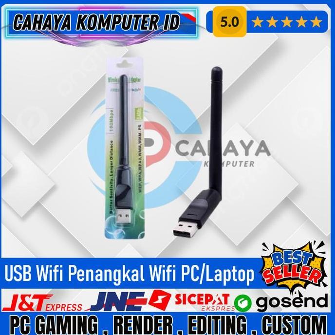 USB WIFI ADAPTER MENANGKAP SIGNAL WIFI PC /LAPTOP