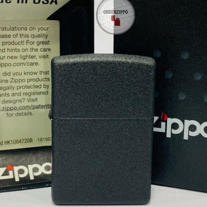Zippo Original Black Crackle 236