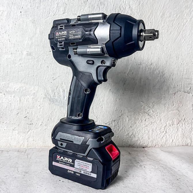 Sale Apr Raja Bor Impact Wrench Jumbo 1/2Inch 1800Nm Ap78+ Plus Baterai Upgrade 10Cell Xapr Mesin Im