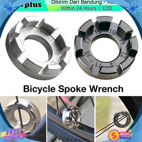 Exclusive Kunci Setel Stel Jari-Jari Velg Sepeda Motor Ukuran Universal Bahan Stainless - Kunci Pas 
