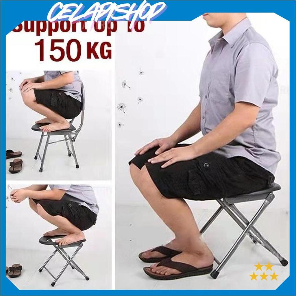 KURSI TOILET LANSIA IBU HAMIL WC DUDUK PORTABLE KURSI TOILET LIPAT IBU HAMIL Teratas