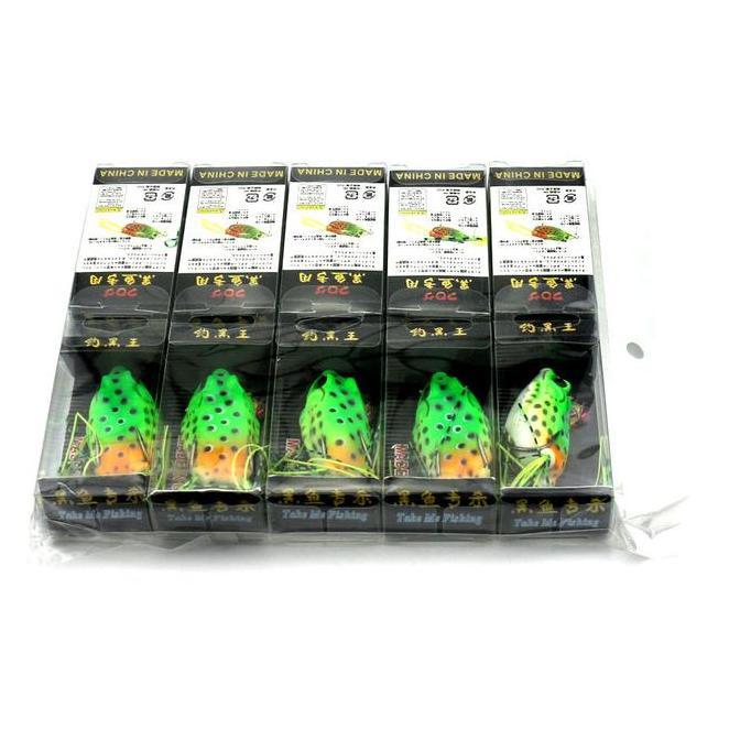 Soft Lure Frog Umpan pancing kodok frog gabus Soft Lure minnow Gabus