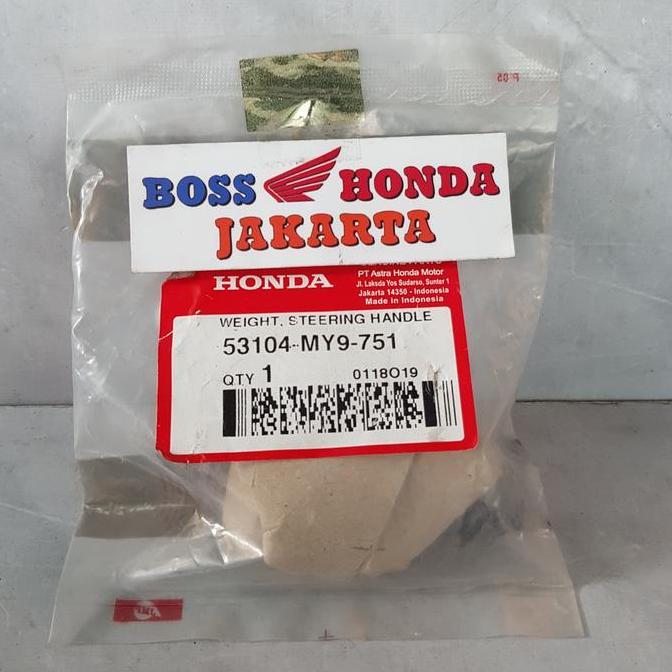 SPAREPART CBR 250RR : JALU STANG STIR CBR 250RR / WEIGHT STEERING HANDLE ORI AHM