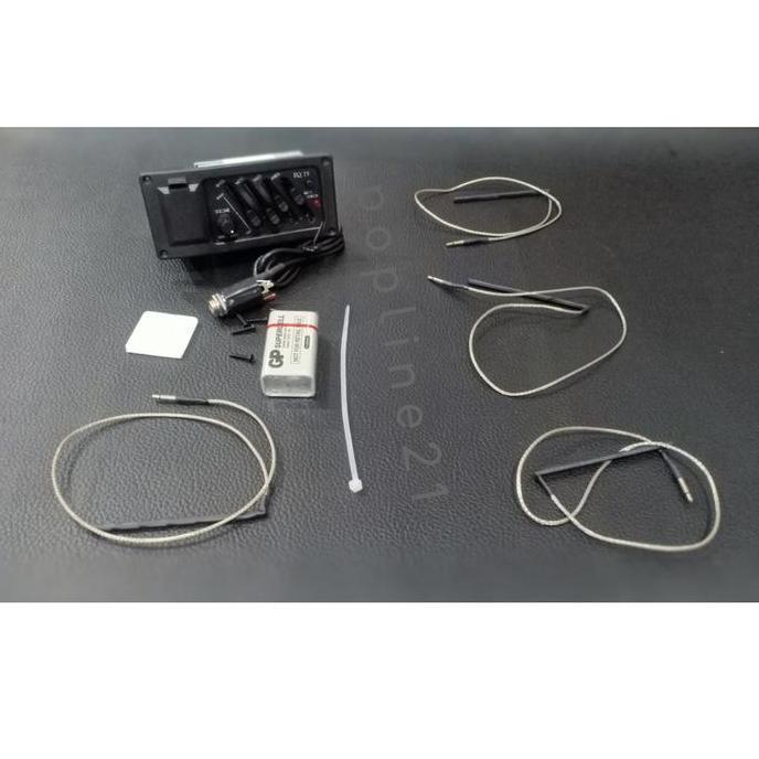 Paket Piezo Kecapi / Paket Equalizer untuk Kecapi / Paket Spul Kecapi