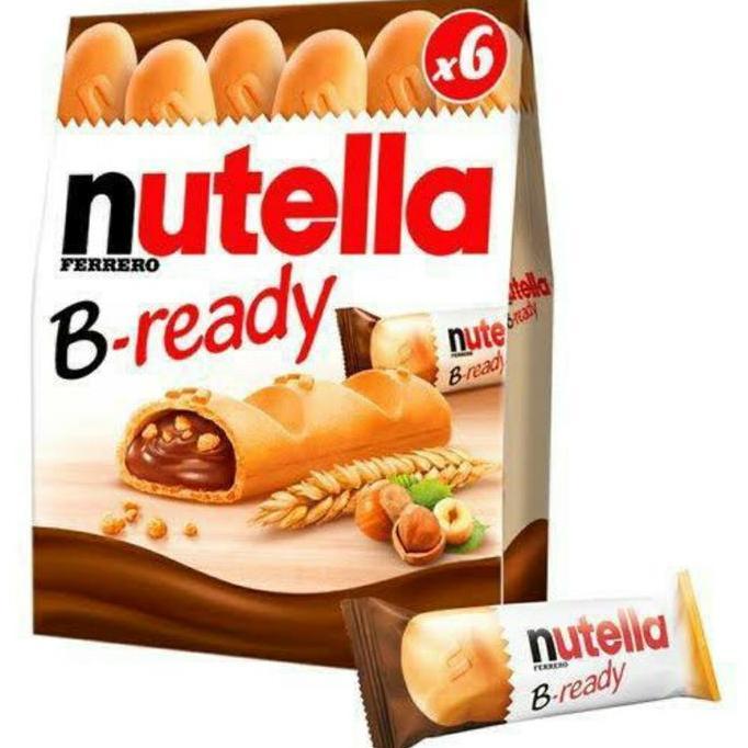 Nutella B-Ready/Nutella Bready/biskuit isi Nutella Coklat