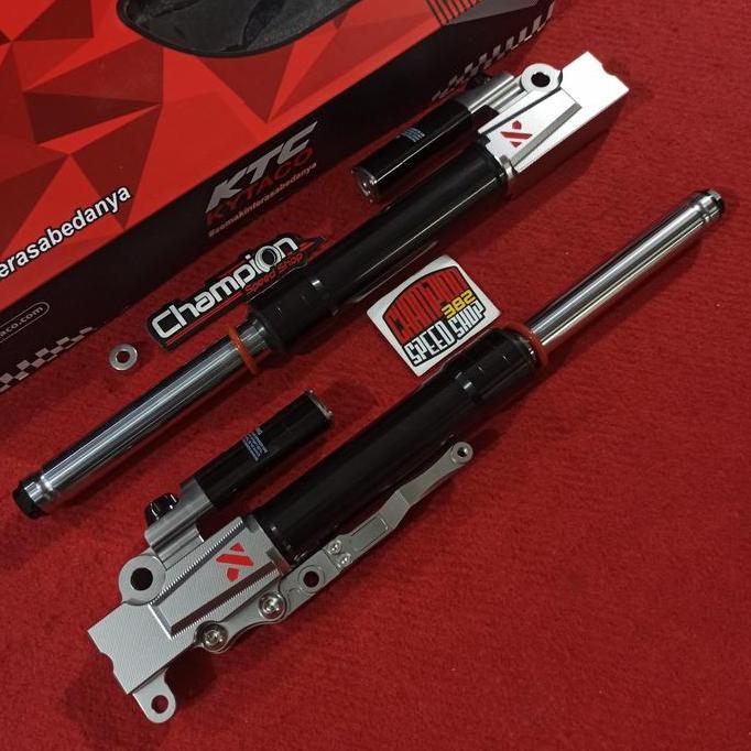 Shock Shockbreaker Depan KTC Kytaco Black Scoopy Beat FI ESP Karbu