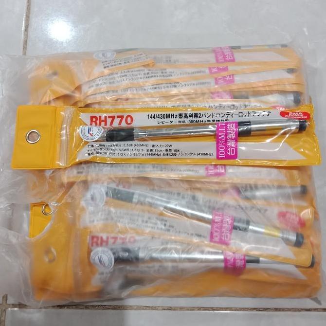 Murah Antena Ht Rh 770 Sma Female Dualband