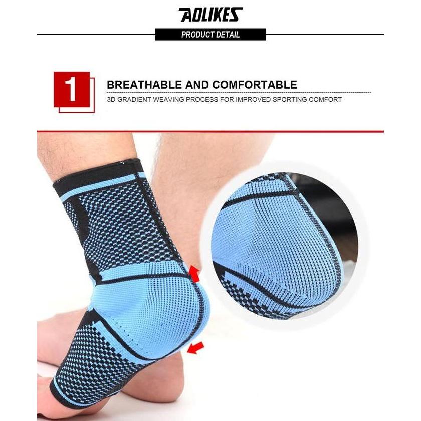 Deker Pelindung Engkel Kaki Tumit Ankle Support Brace Dekker Ankle