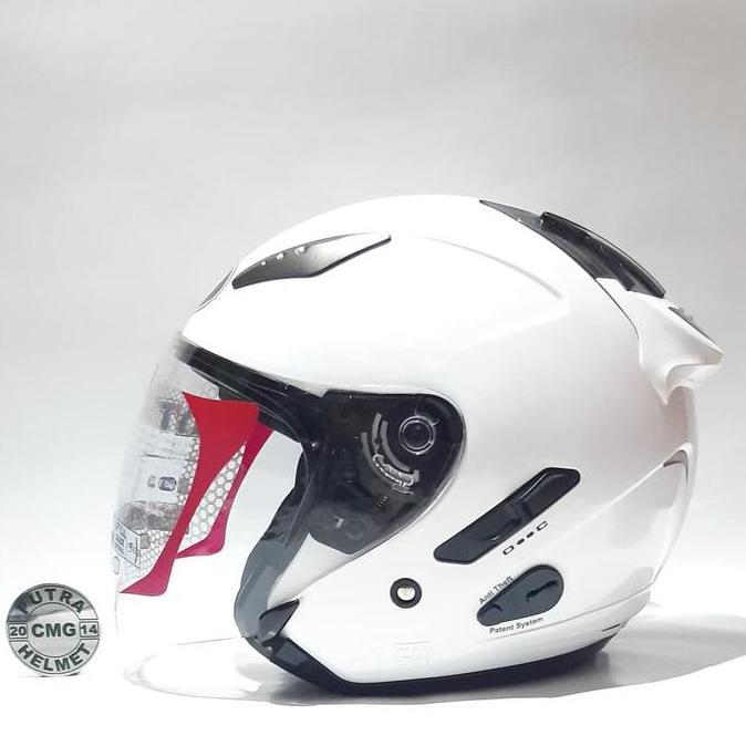 NEW HELM KYT GALAXY PUTIH ORI