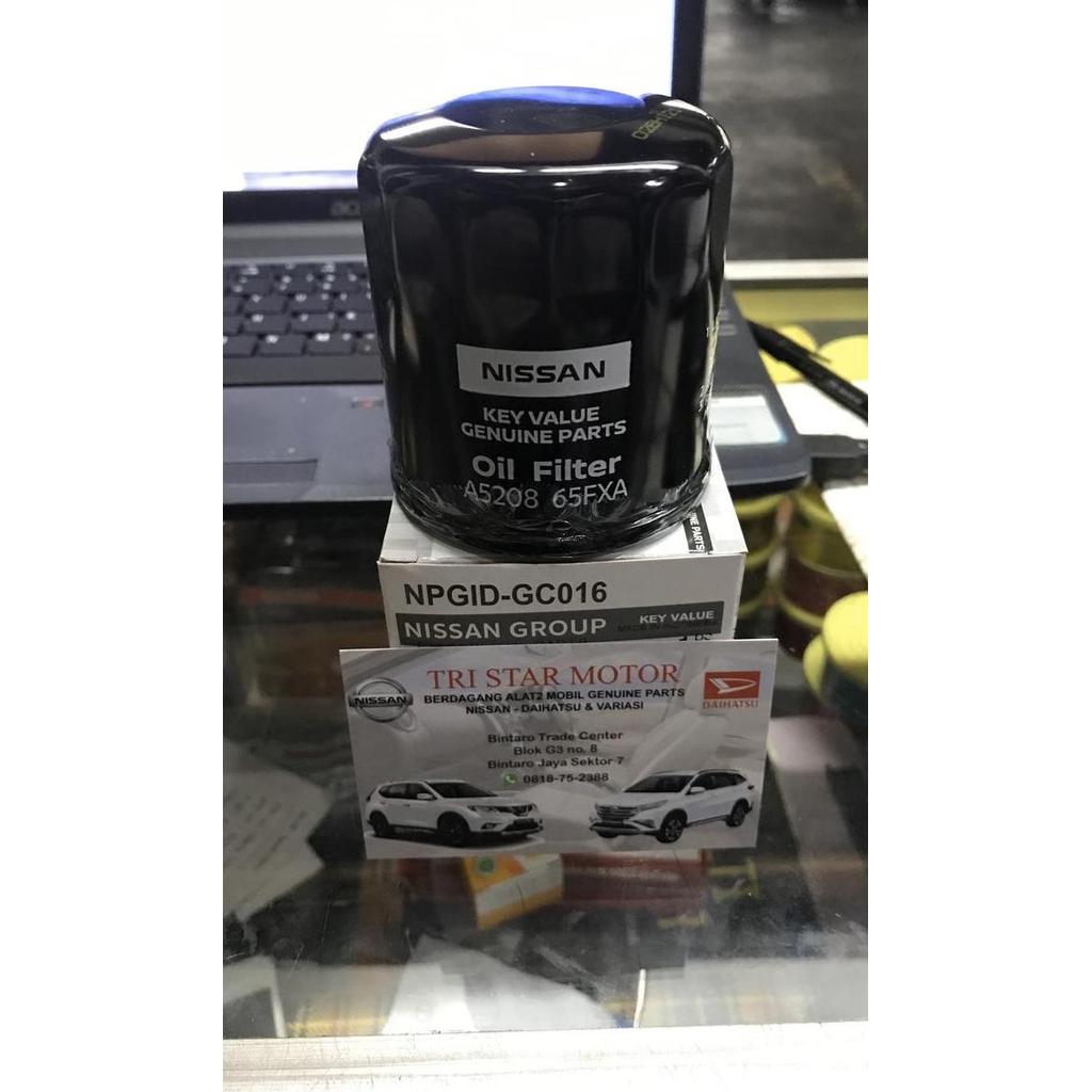 Filter oli nissan livina