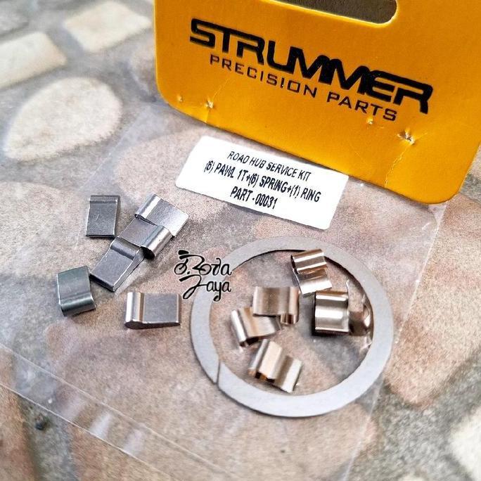 6 PAWL PLAT PELATUK FREEHUB STRUMMER - HUB SERVICE KIT MTB STRUMMER 6 PAWL 1T