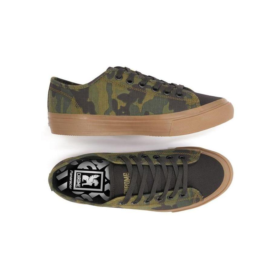 New Kursk AW Woodland Camo Chrome Industries Sneakers Sepatu Sepeda Pria