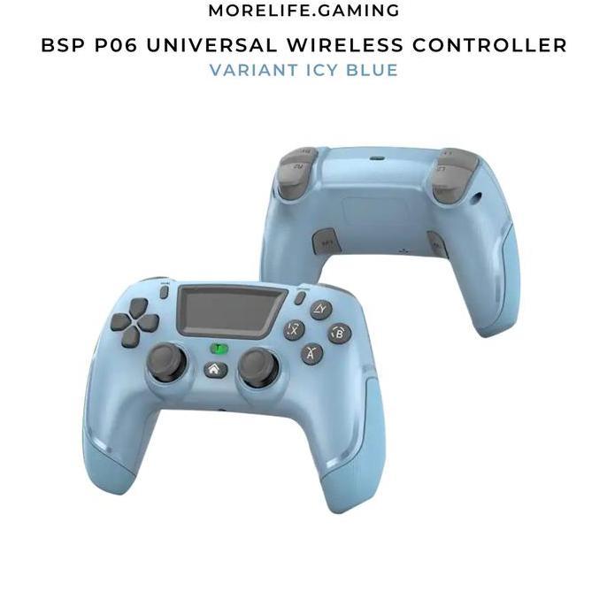 BSP P06 STICK WIRELESS CONTROLLER FOR PC , PS4 , PS3 , SWITCH , OLED , Gamepad Joystick murah
